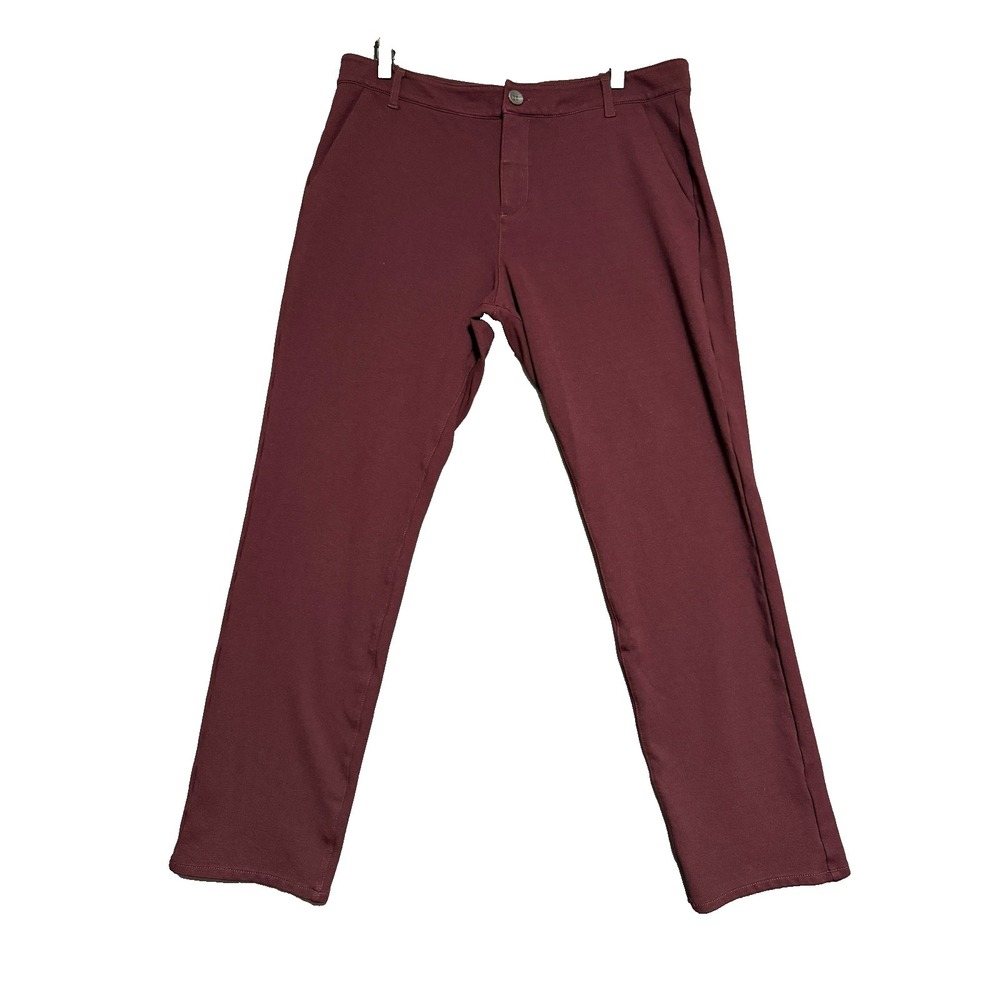 Paige Pants Mens 34 Dark Academia Minimalist Preppy Quiet Luxury Business Casual